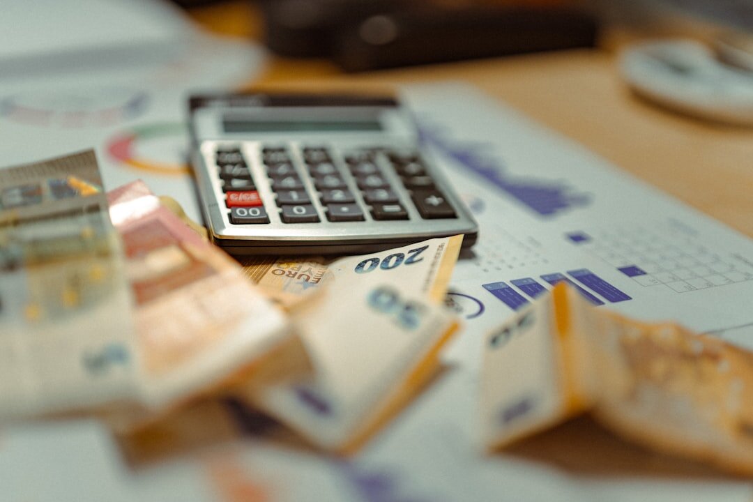tax documents on desk