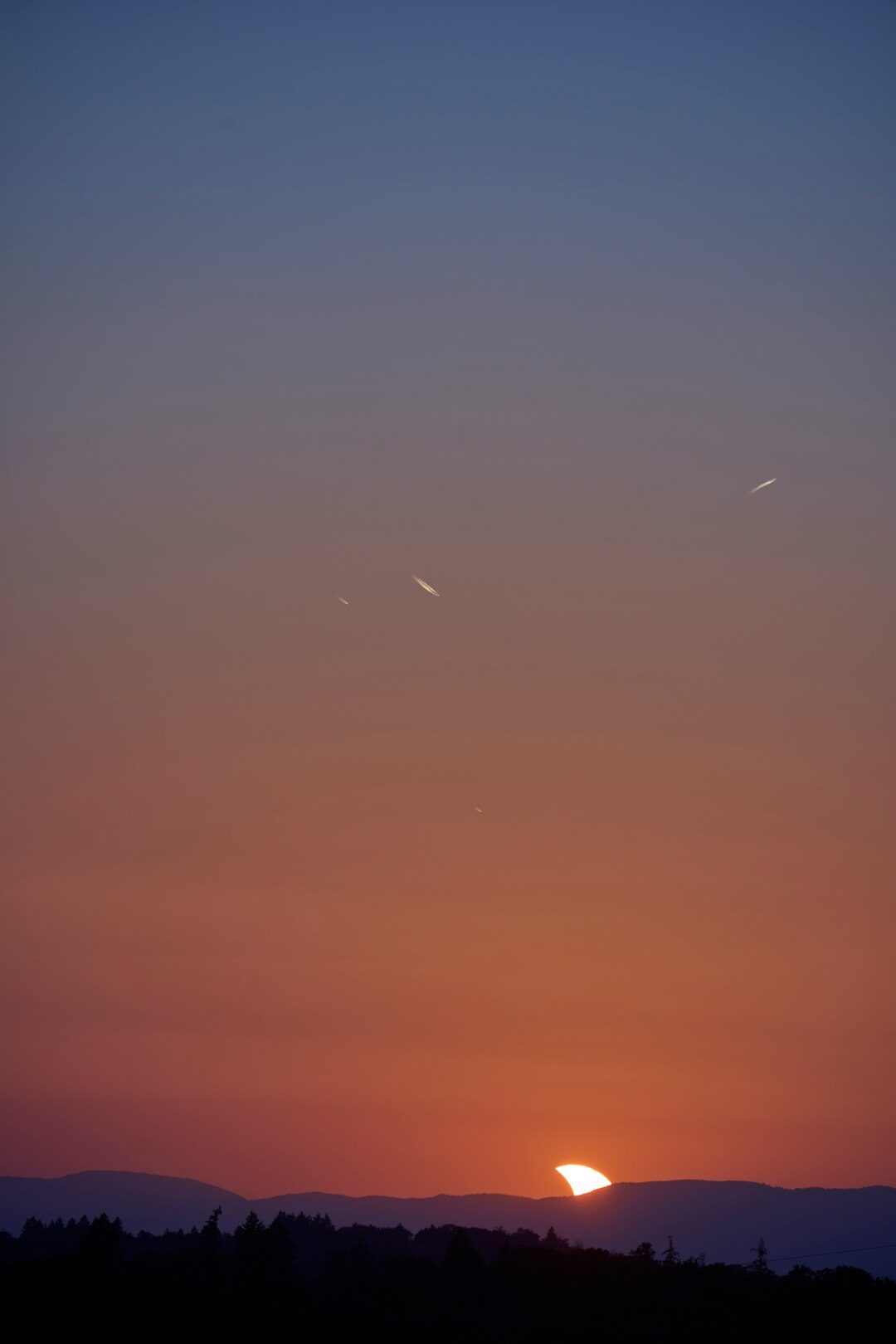 star gazing at horizon